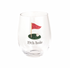 Flag Jeweled Golf Wine Glass