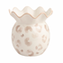 Large Taupe Leopard Vase