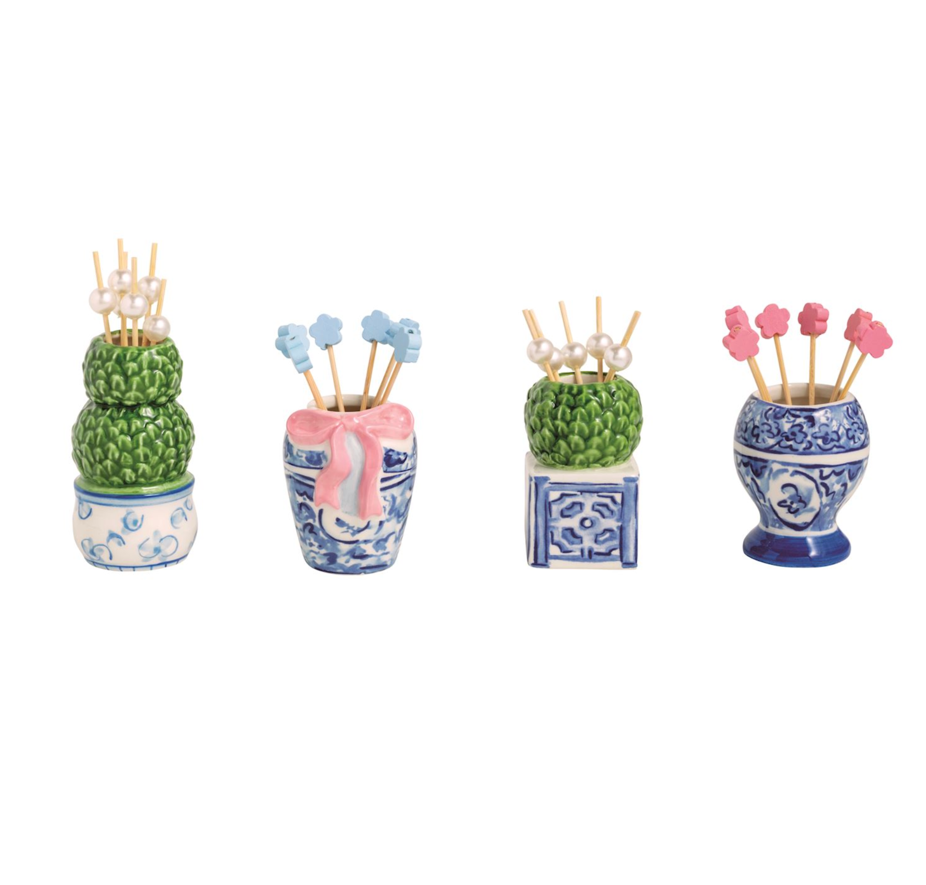 Topiary Toothpick Holder