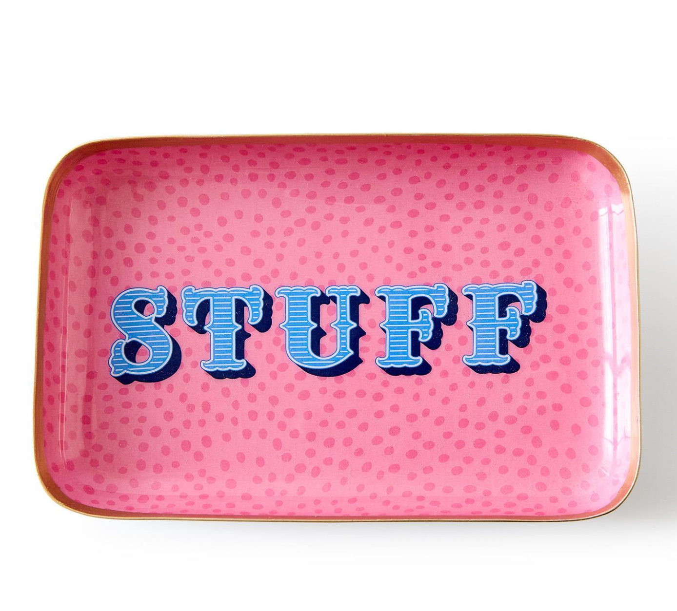 Wise Sayings 3 Metal Trinket / Desk Trays with Sayings