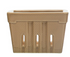 Textured Stoneware Berry Basket, 4 Colors