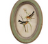 Wood Framed Glass Wall Decor with Birds & Botanicals