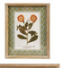 Wood Framed Glass Wall Decor with Birds & Botanicals