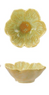 Stoneware Flower Shaped Bowl, Reactive Glaze, 6 Colors (Each One Will Vary)