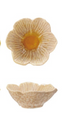 Stoneware Flower Shaped Bowl, Reactive Glaze, 6 Colors (Each One Will Vary)