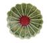 Stoneware Flower Shaped Plate, Reactive Glaze, 6 Colors (Each One Will Vary)