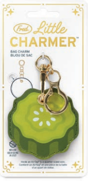 Fred Little Charmers Pickle Bag Charm & AirTag Holder