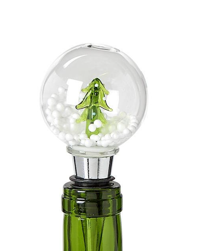 Christmas Spirits Wine Bottle Stoppers in Gift Box
