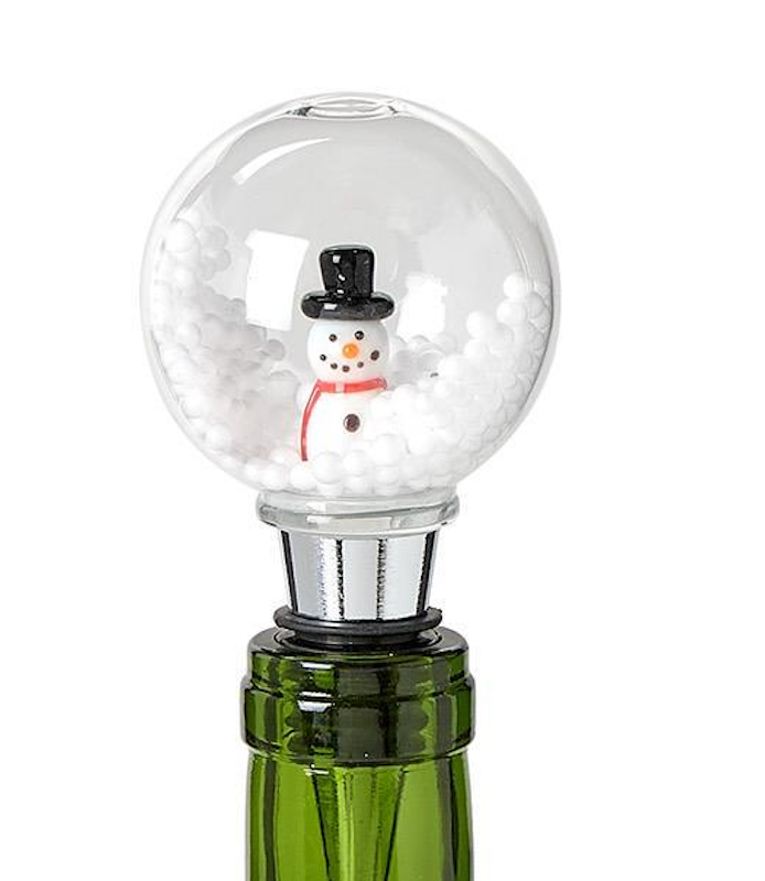 Christmas Spirits Wine Bottle Stoppers in Gift Box