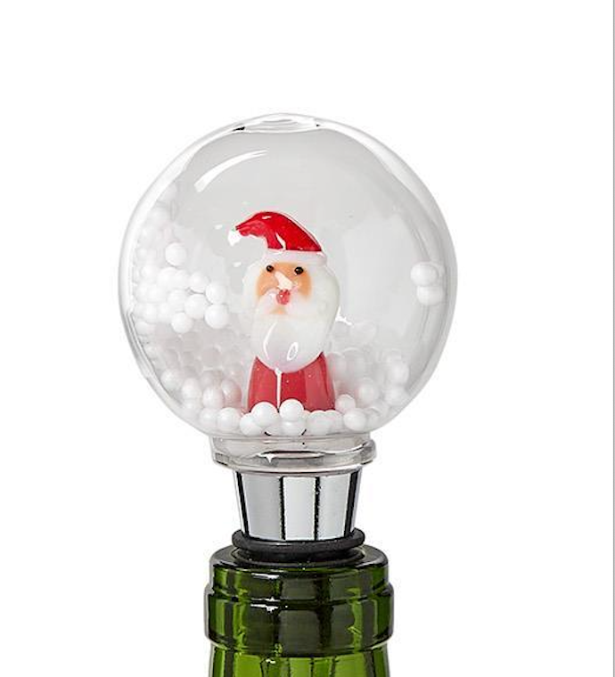 Christmas Spirits Wine Bottle Stoppers in Gift Box