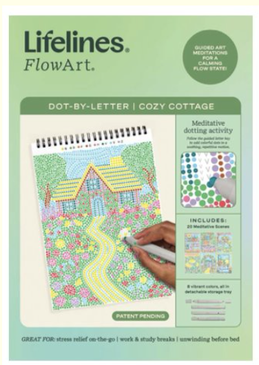 FlowArt® - Dot-By-Letter, Cozy Cottage