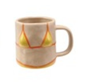 Bikini Handpainted Stoneware Mugs