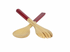 Albert L. Punkt Small Bamboo Salad Servers by Punkt - view 3