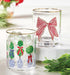 Christmas Topiaries glassware collection overview