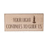 Memorial Table Decor Wood Sign , 8L x 3.5