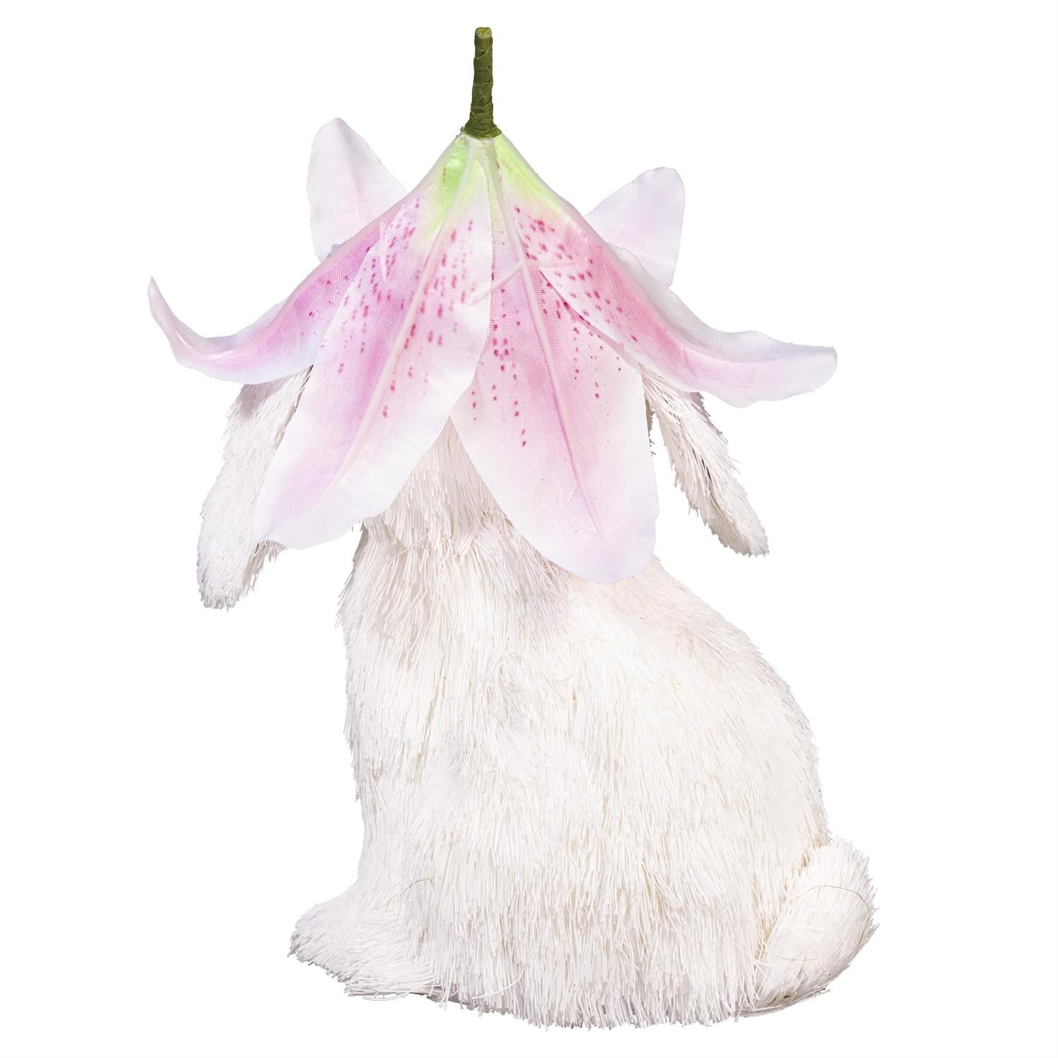 Bunny Blooms Table Decor Natural Fiber Bunny
