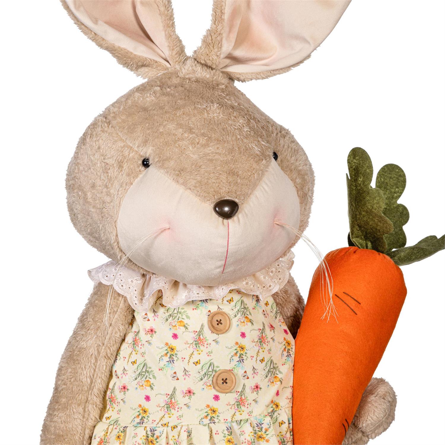 Bunny Blooms Table Decor Fabric Patricia the Bunny