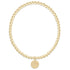 enewton extends - gameday ecollegiate classic gold 3mm bracelet -tcu disc