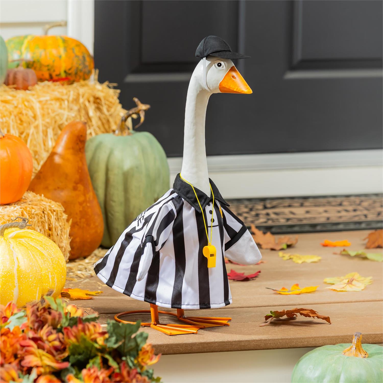 Giddy the Porch Goose Outfit - Referee by Evergreen