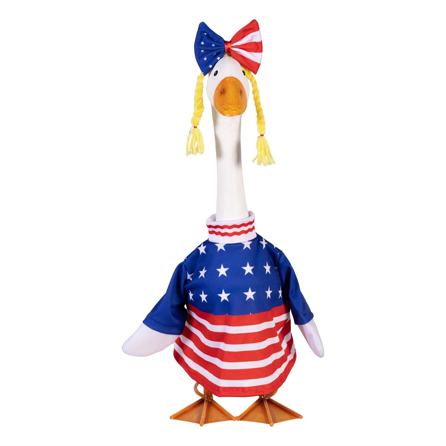 Patriotic Dress For Giddy The Porch Goose