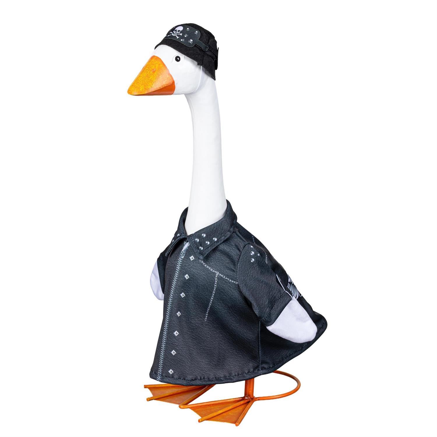 Biker For Giddy The Porch Goose by Evergreen