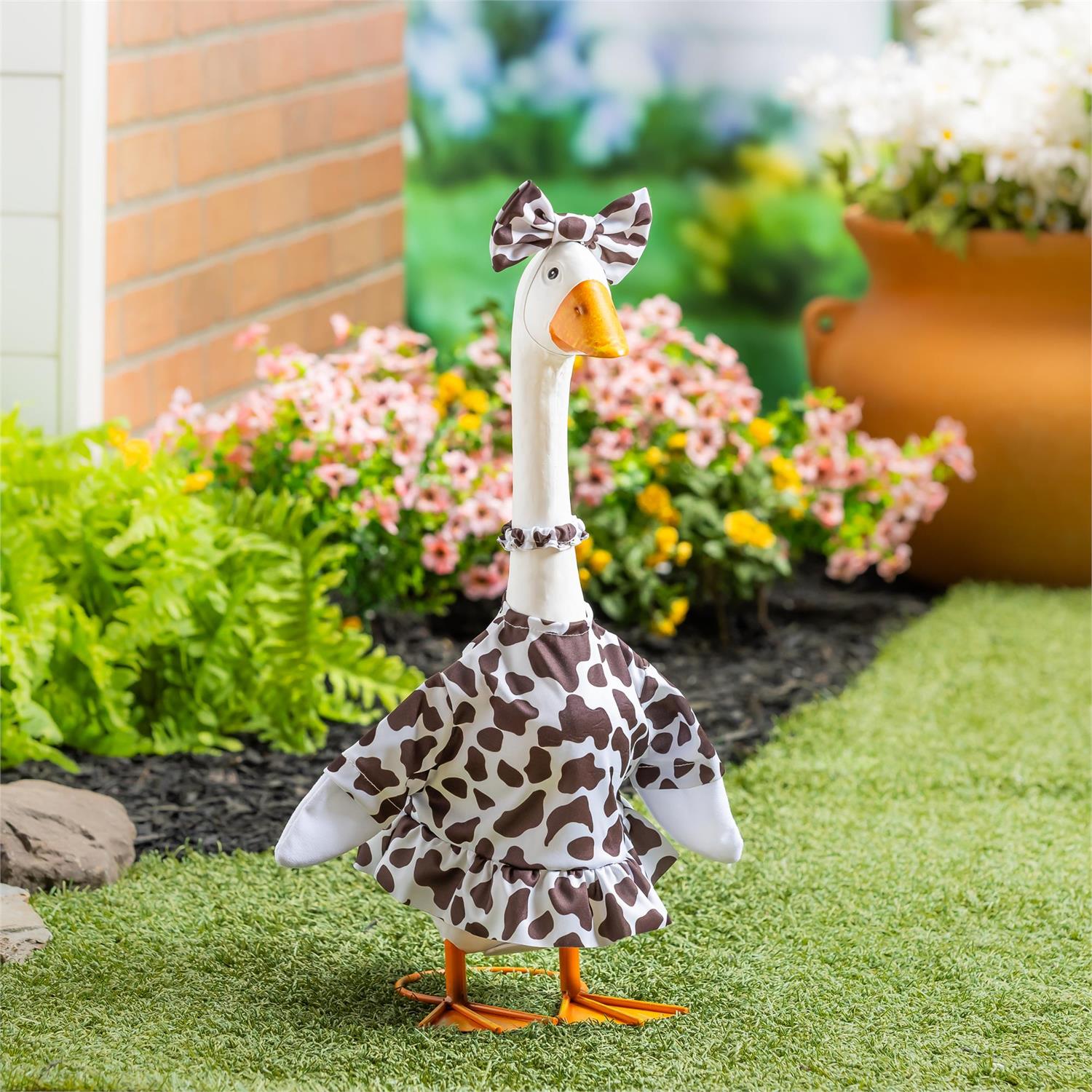 Cow Print Gown For Giddy The Porch Goose