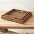 Burma Rattan Ottoman Trays, Set Of 3 - View 5