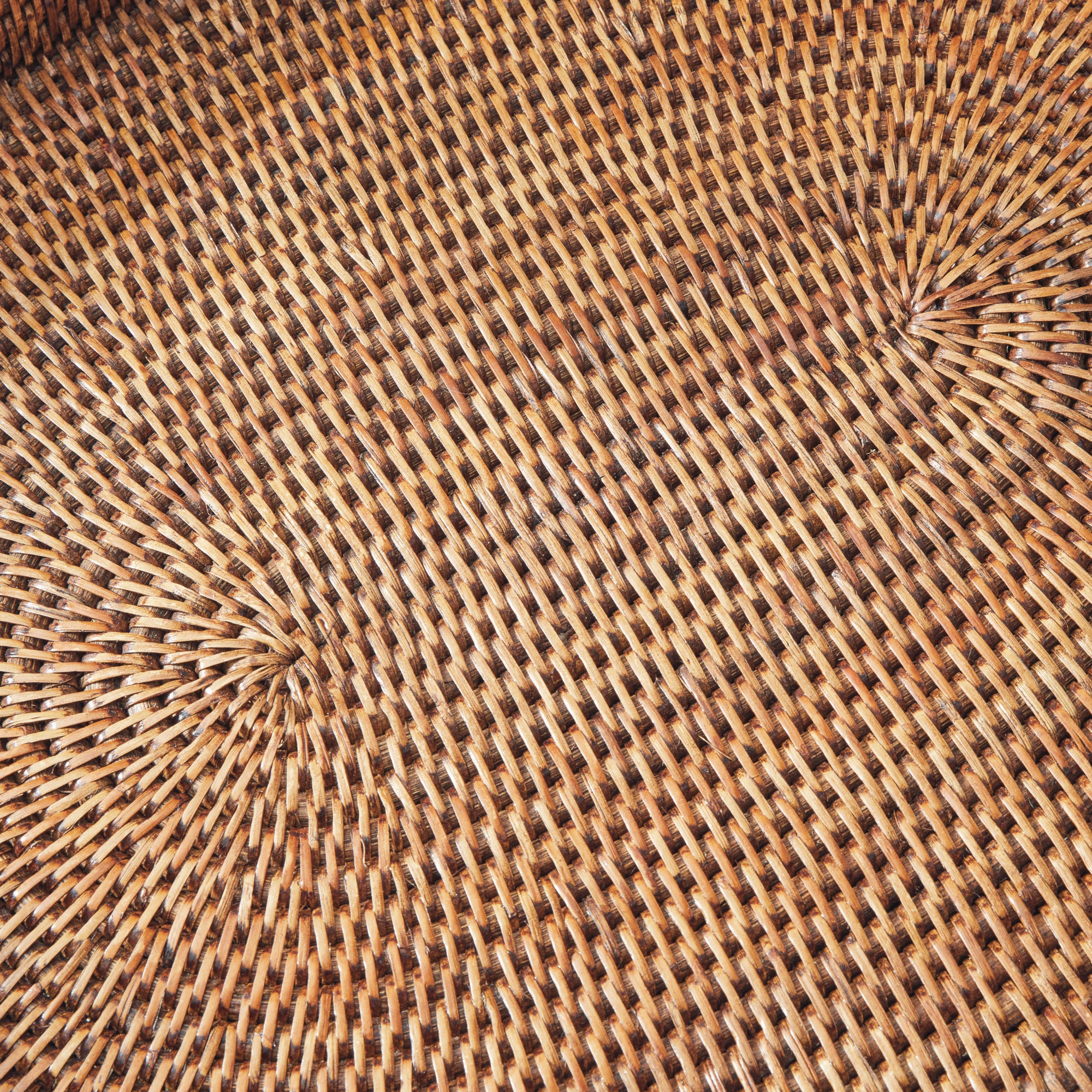 BURMA RATTAN OVAL SERVING TRAYS, SET OF 3 - view 5