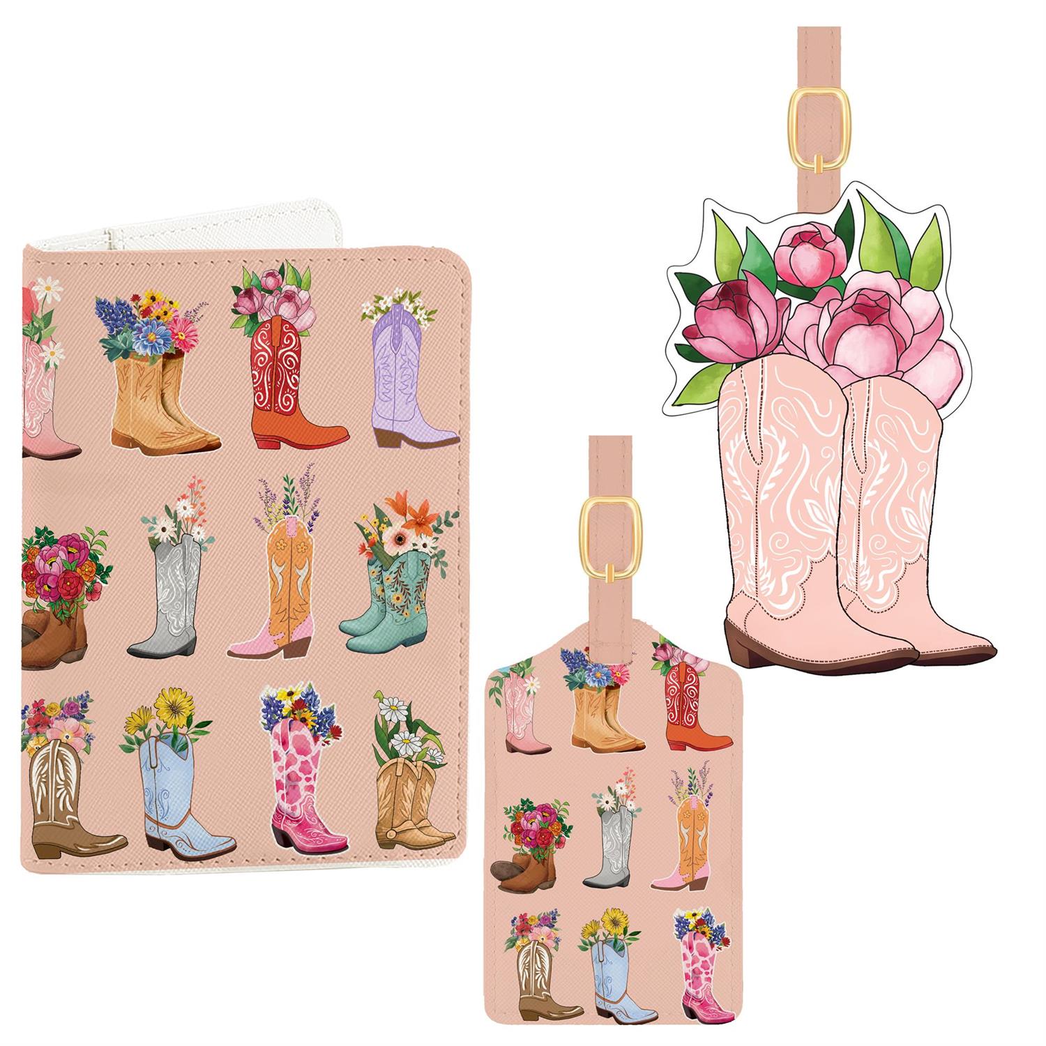 Travel Accessories Luggage Tag and Passport Holder