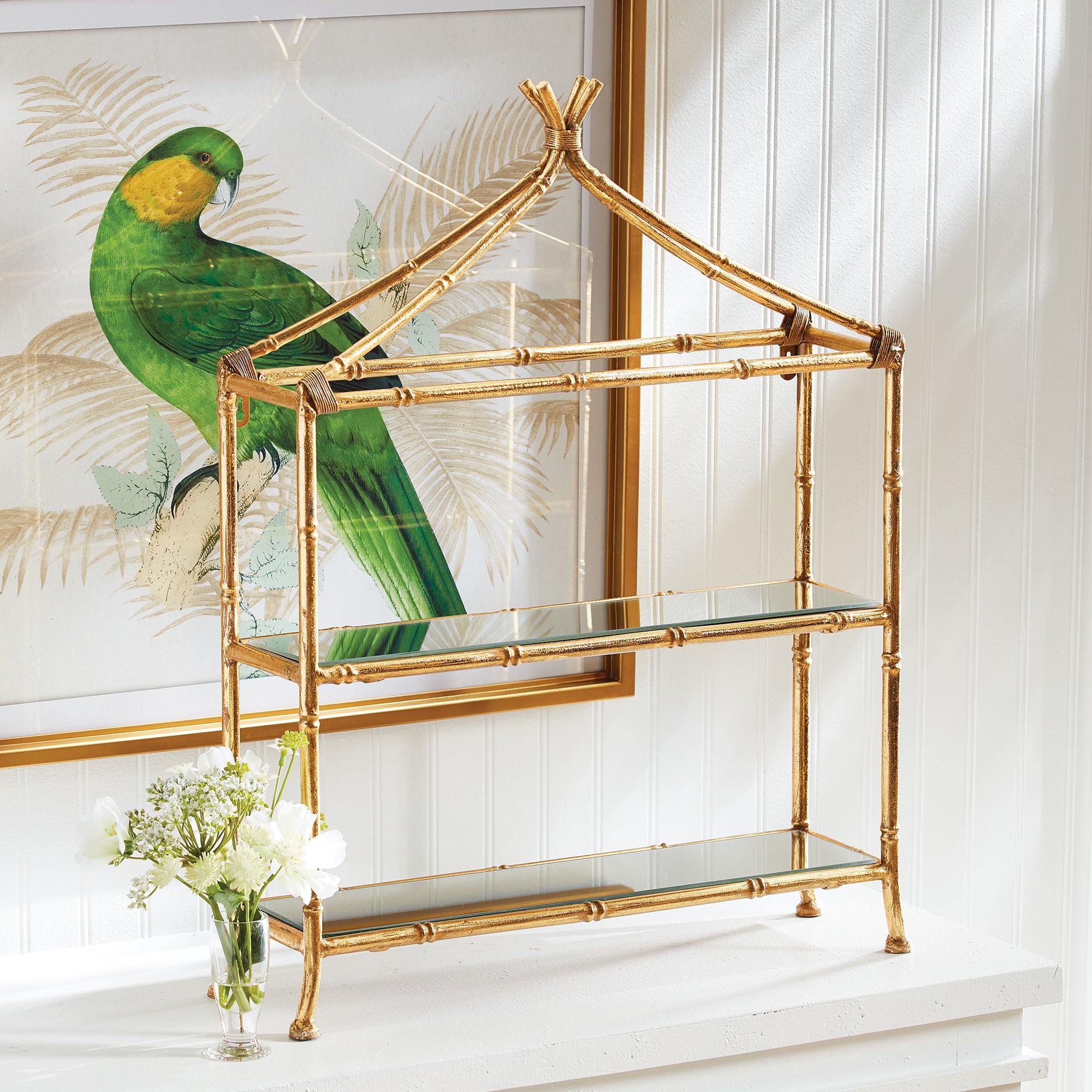Daphne 2-Tier Curio Shelf - View 2