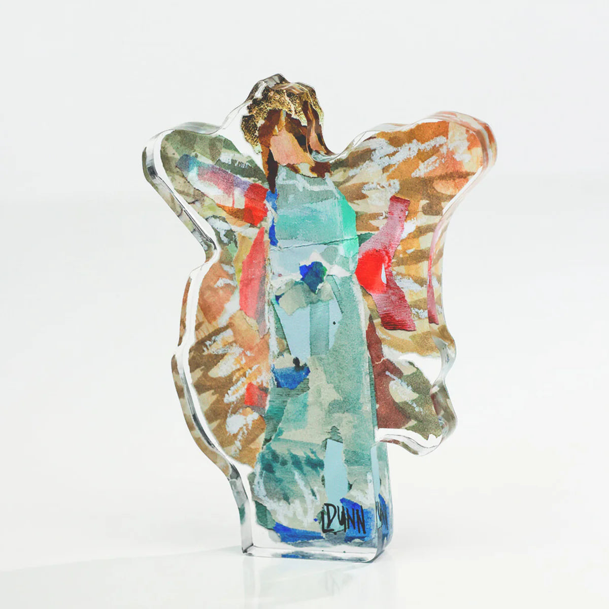 Lauren Dunn NONNIE BITTY ACRYLIC ANGEL, GLORY COLLECTION