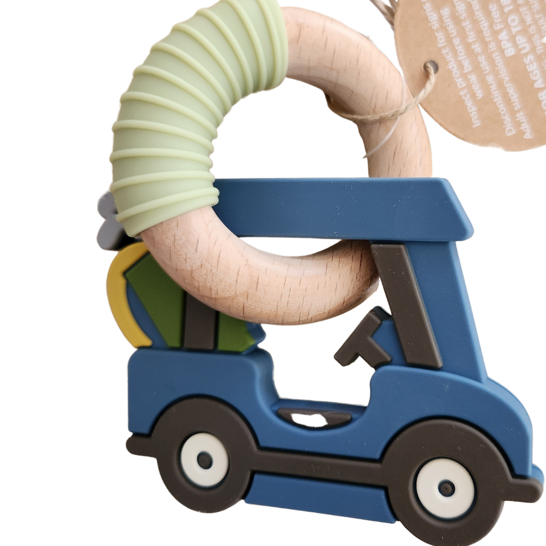 GOLF CART TEETHER BY MUD PIE - A. Dodson's