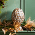 WEATHERED METAL ARTICHOKE FINIAL - view 2