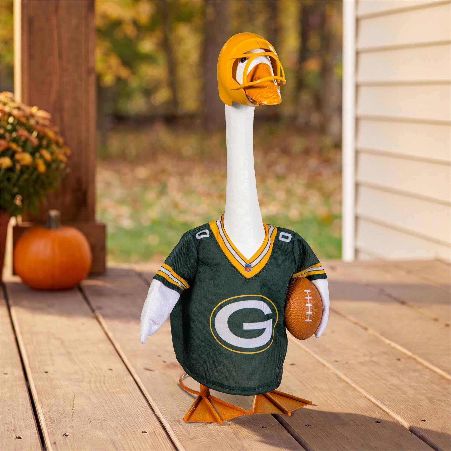 Green Bay Packers Sports Porch Goose Uniform