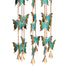 Cottage Garden Wind Chime, Metal Butterfly, 30 inch