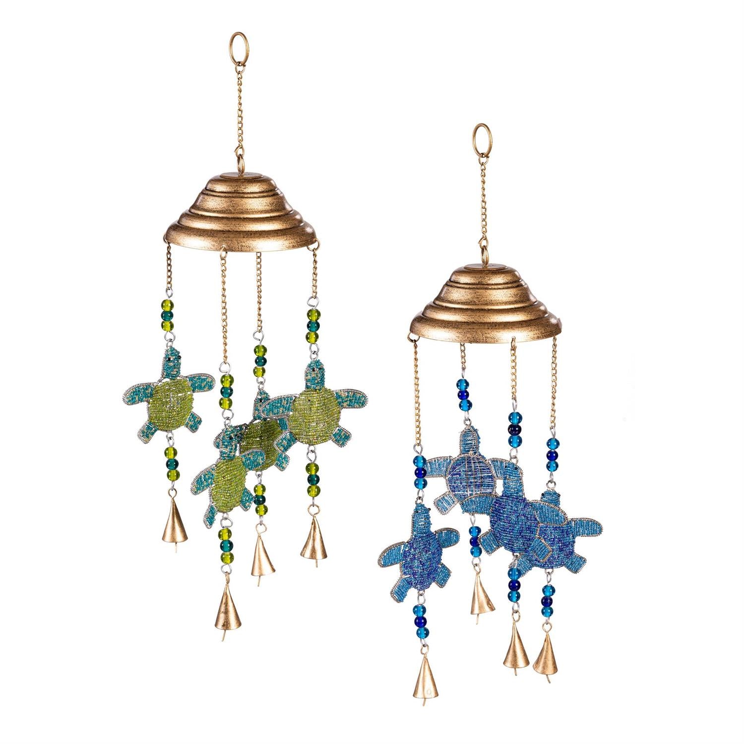 Beaded Turtle Wind Chime