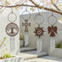 Decorative Door Wind Chime, Metal, 4 Assorted Designs