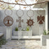 Decorative Door Wind Chime, Metal, 4 Assorted Designs