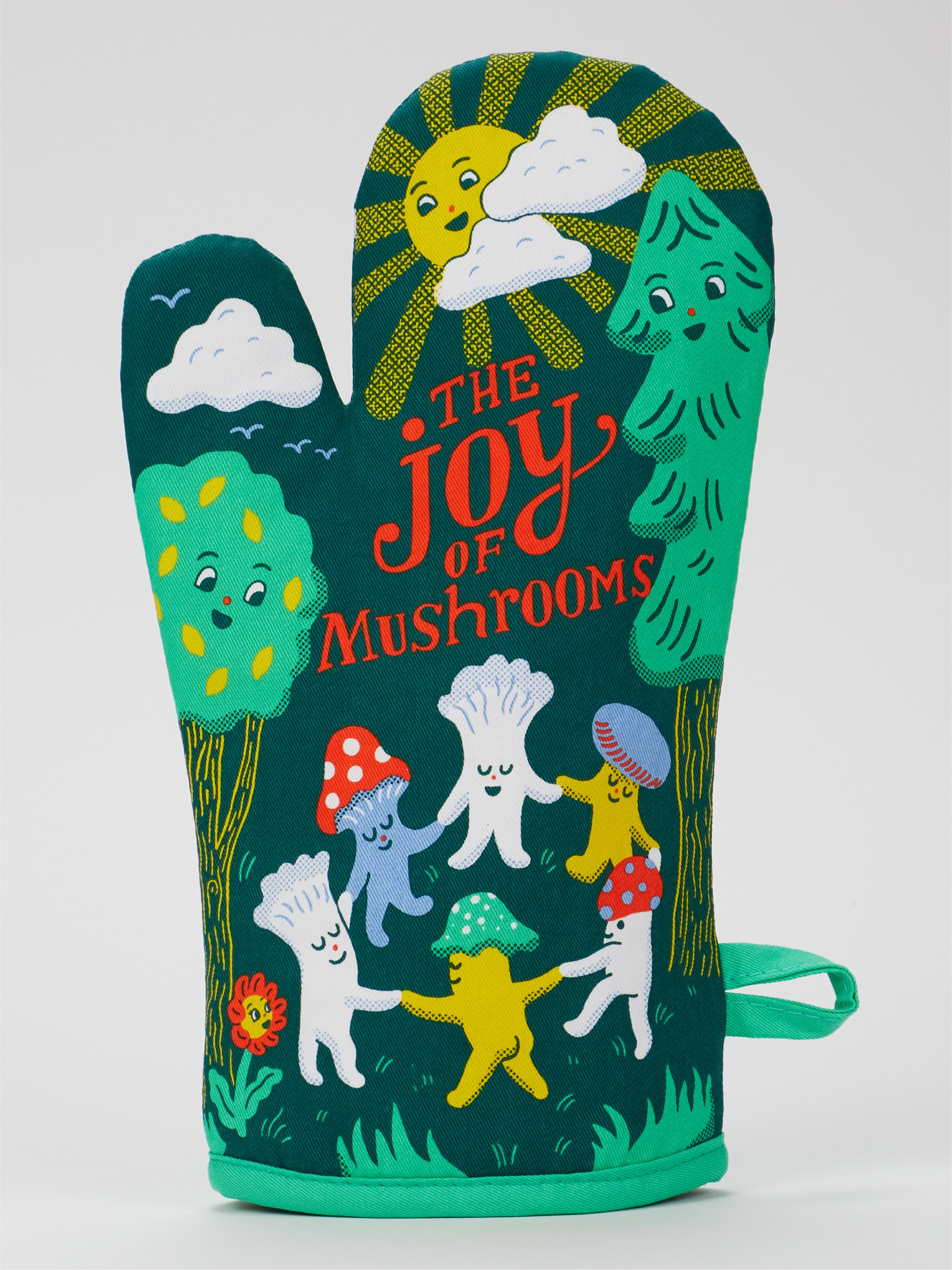 The Joy Of Mushrooms Oven Mitt - A. Dodson's