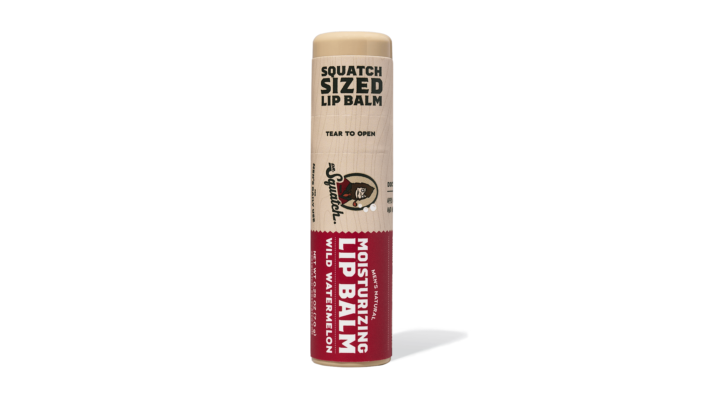 DR. SQUATCH LIP BALM - WILD WATERMELON - A. Dodson's