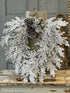 Snowy Hemingway Fir Wreath, 24" - view 3