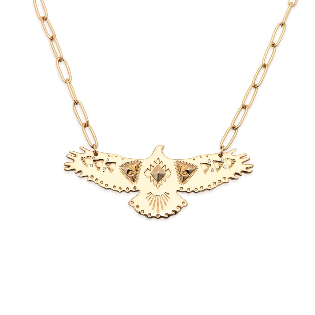 Cheyenne-Eagle Necklace
