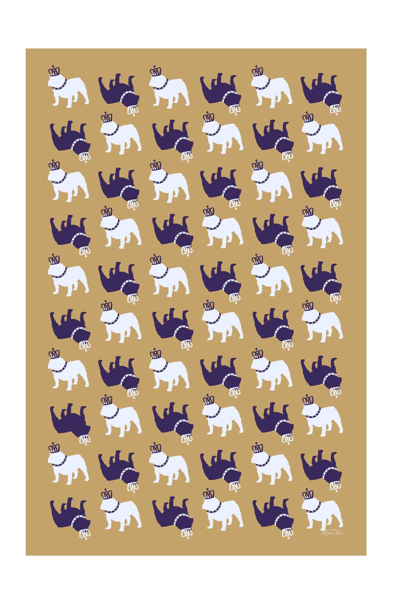 Double Sided Spirit Dukes Tea Towel