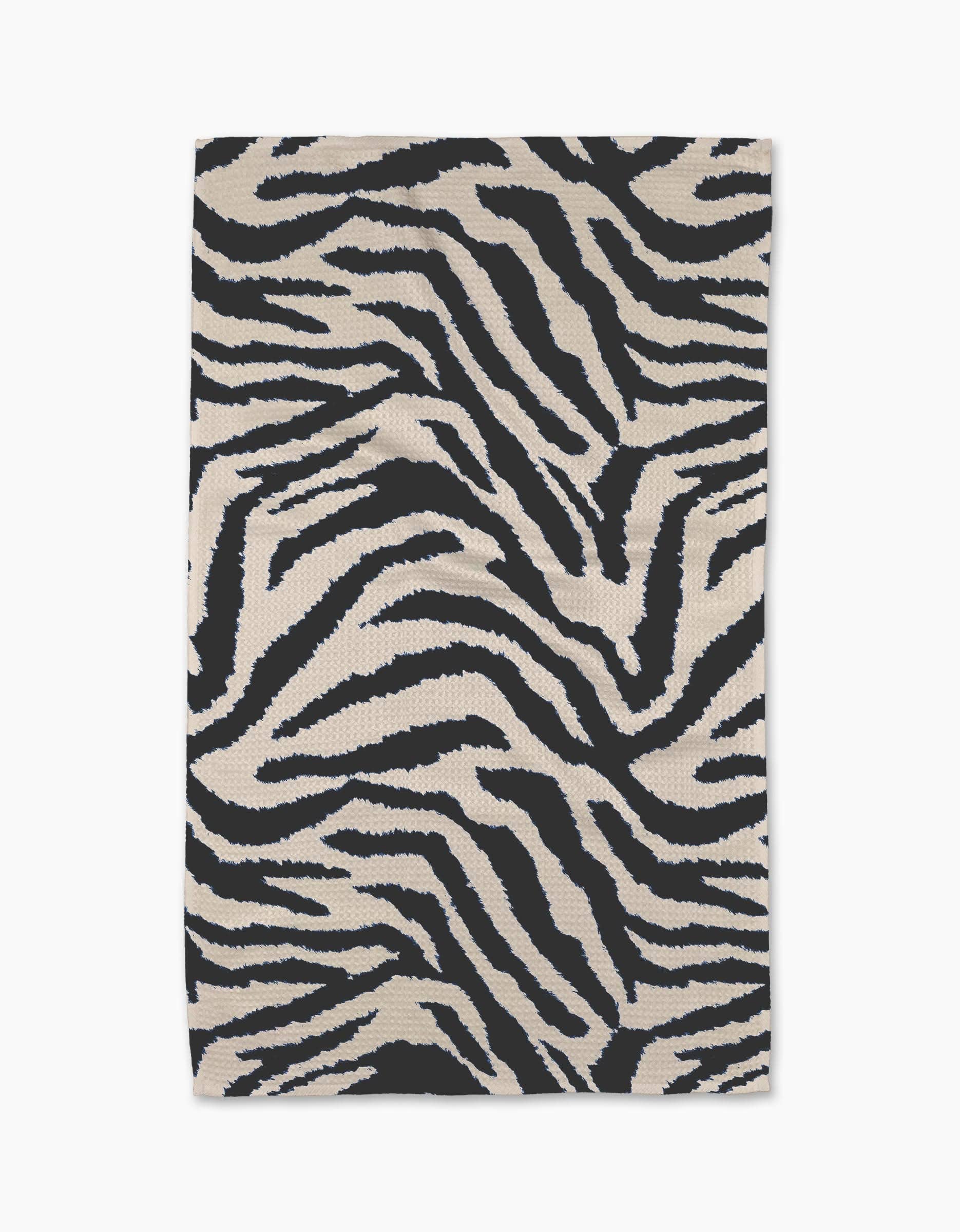 Zira Black Tea Towel