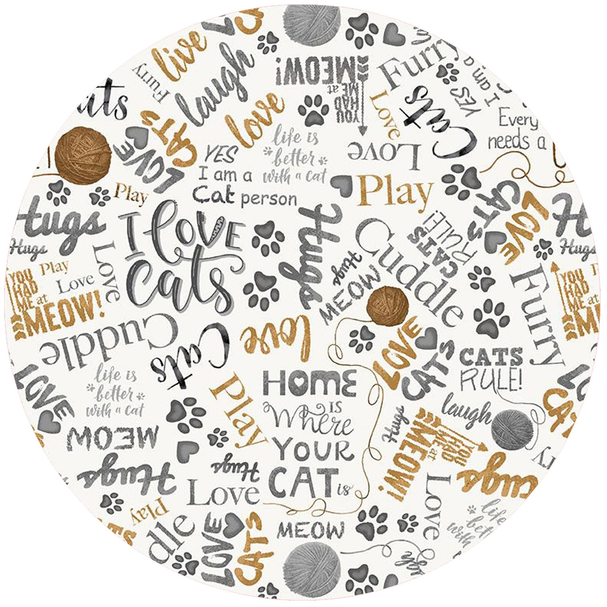 Andreas I Love Cats Silicone Jar Opener