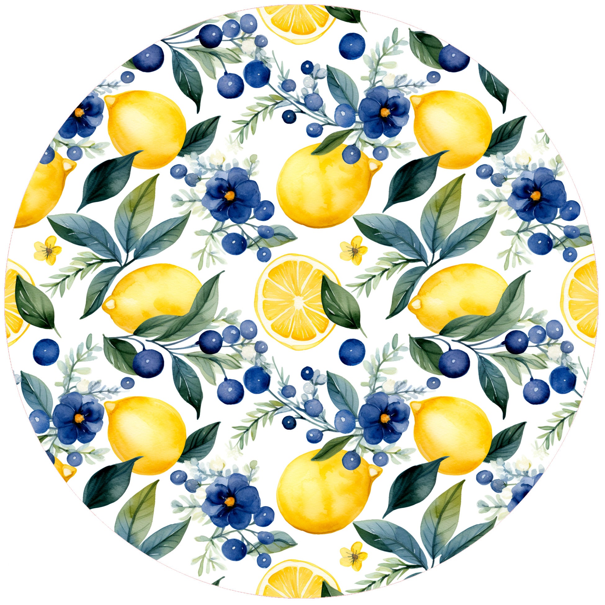 Andreas Lemons & Blueberries Silicone Jar Opener