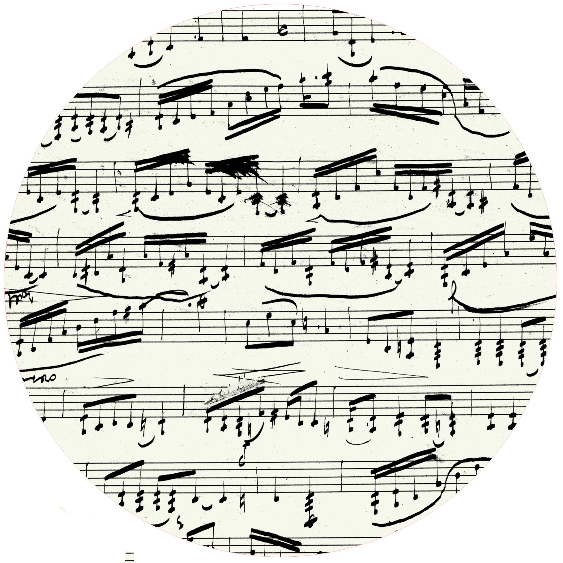 Andreas Music Notes 8" Silicone Trivet