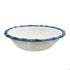 VIDA Bamboo Large Salad Bowl (White and Blue)