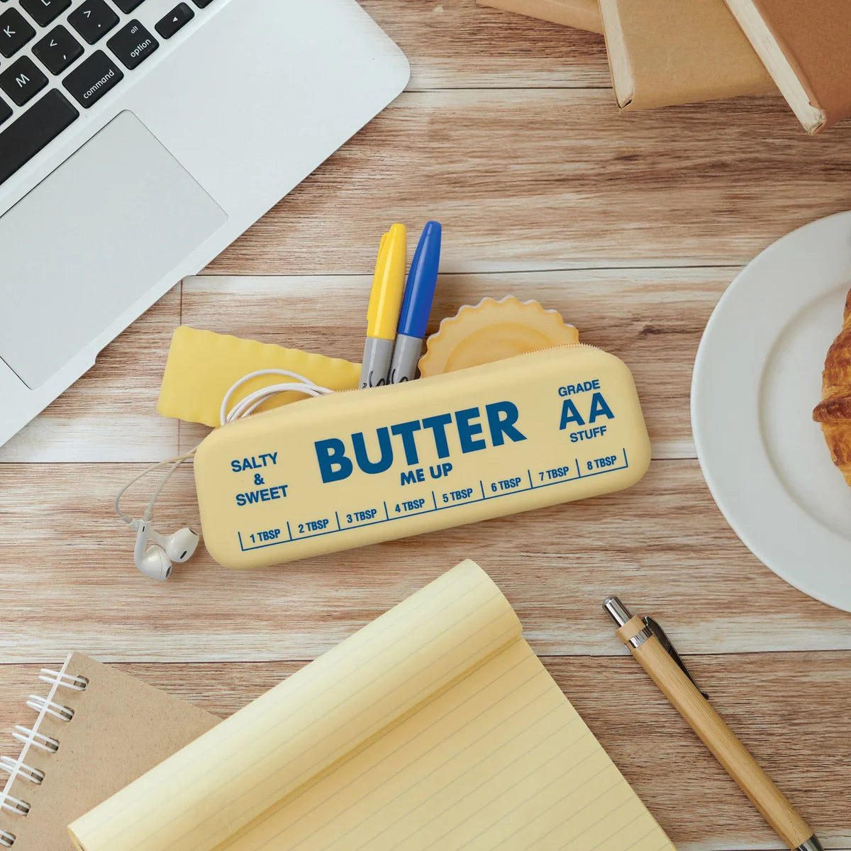 BUTTER ME UP PENCIL CASE by Fred and Friends - view 2