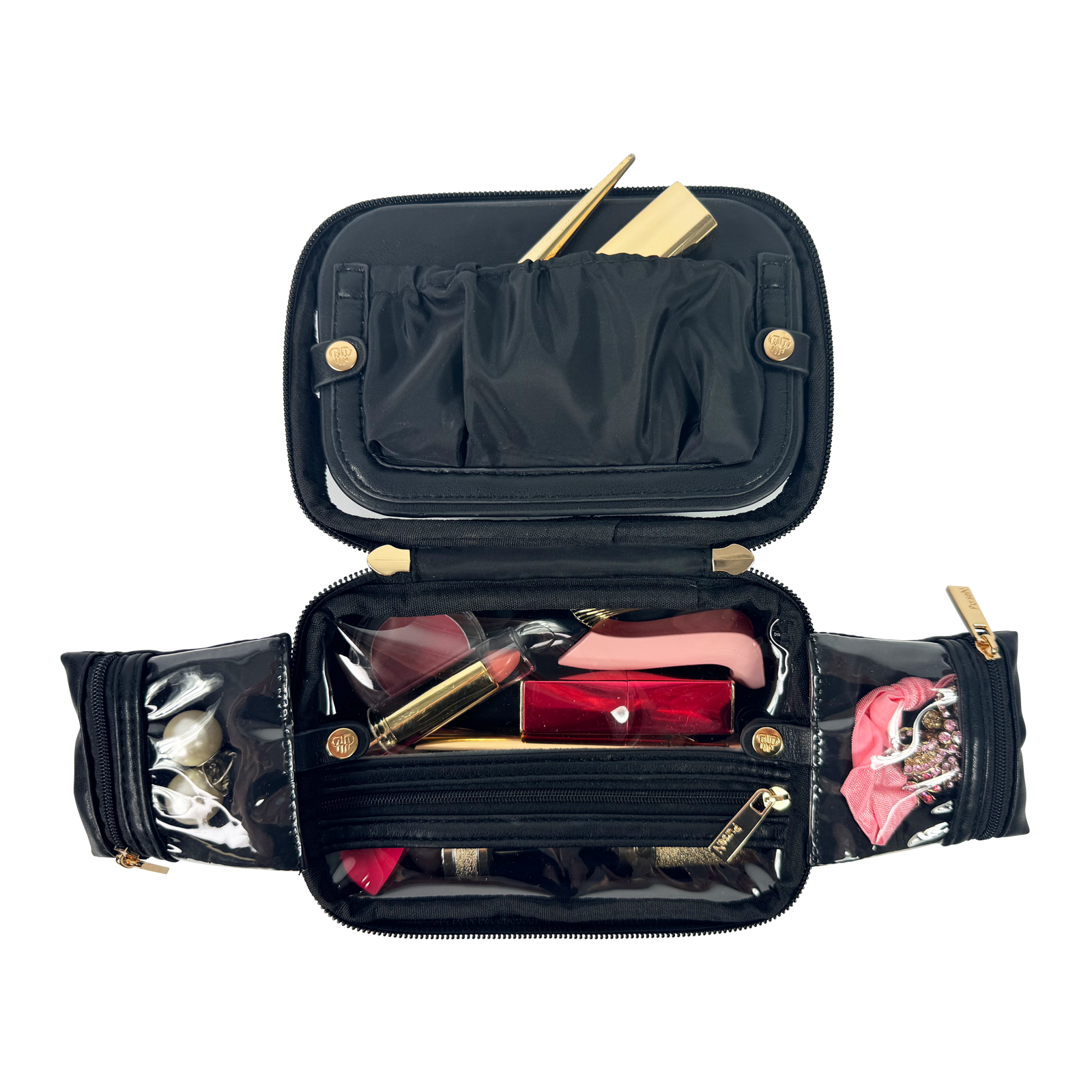 LITTMINI • Lighted Mirror Case • Black